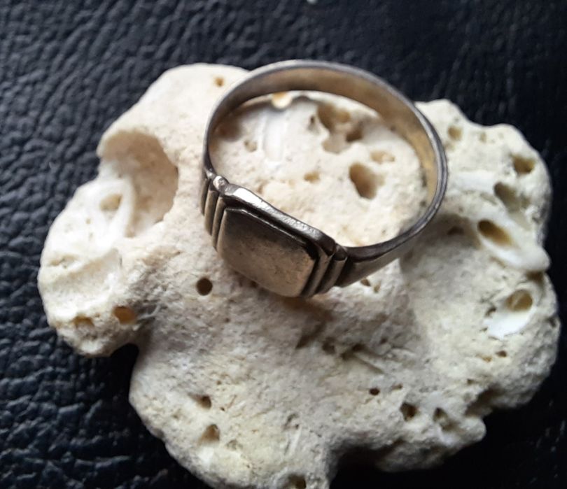 Стар винтидж сребърен пръстен - унисекс,ръчна изработка!
