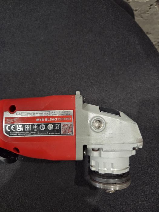 Акумулаторен ъглошлайф MILWAUKEE M18 BLSAG125XPD