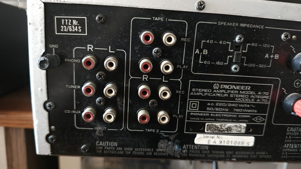 pioneer A70 висок клас