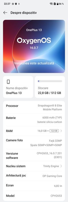 Oneplus 13 512GB 16GB Ram Black Eclipse