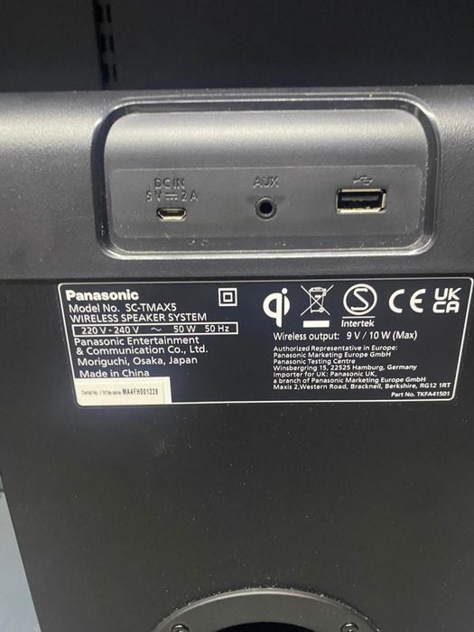 Sistem audio High Power Panasonic SC-TMAX5 -N2-