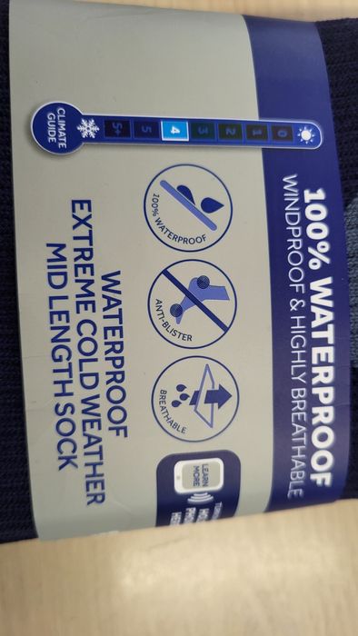 Sosete Sealskinz 100% impermeabile noi marime L