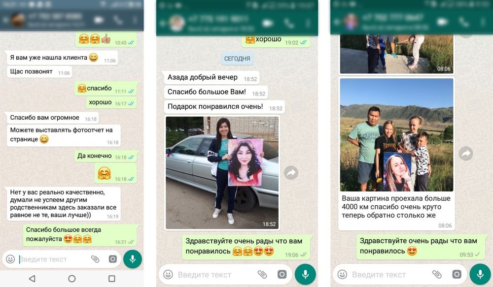 Портреты дрим арт по фото на холсте. Отличный подарок