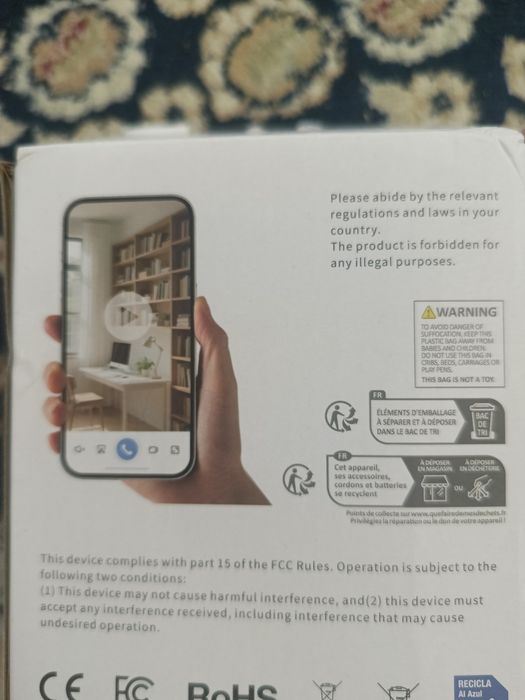 Камера Wi-Fi TERUHAL
Модель: DCD100