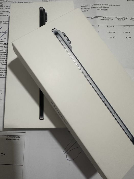 Apple iPhone Air 256GB 5G / Sky Blue - Sigilat Factura si Garantie 24 luni