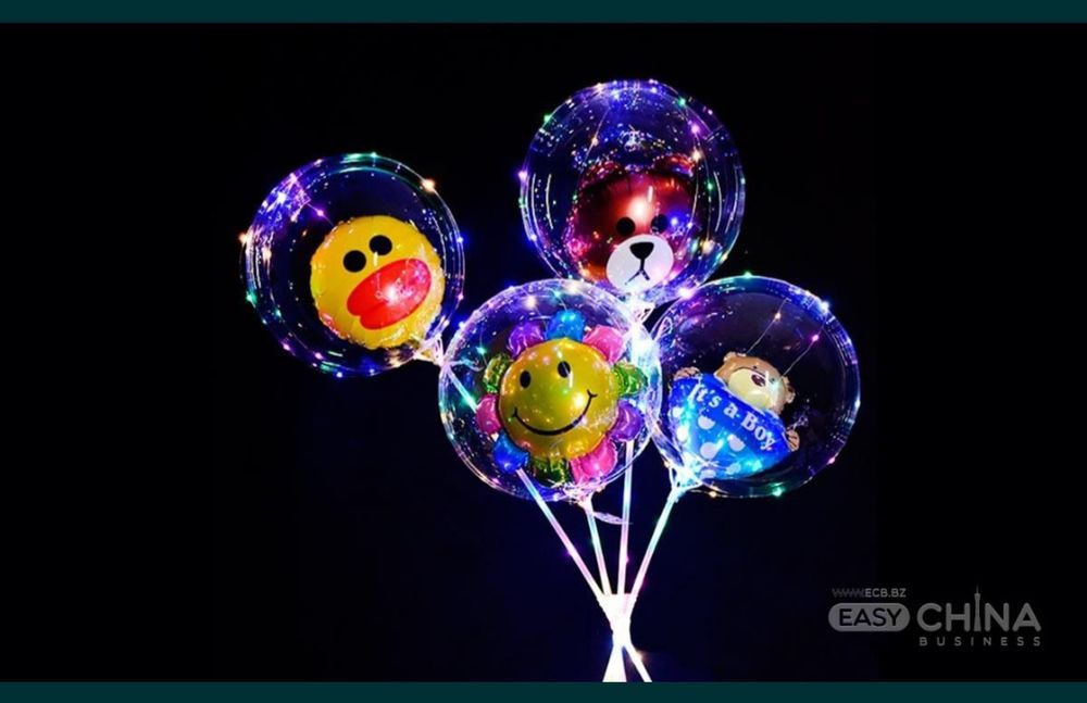 Бобо шары,светящиеся