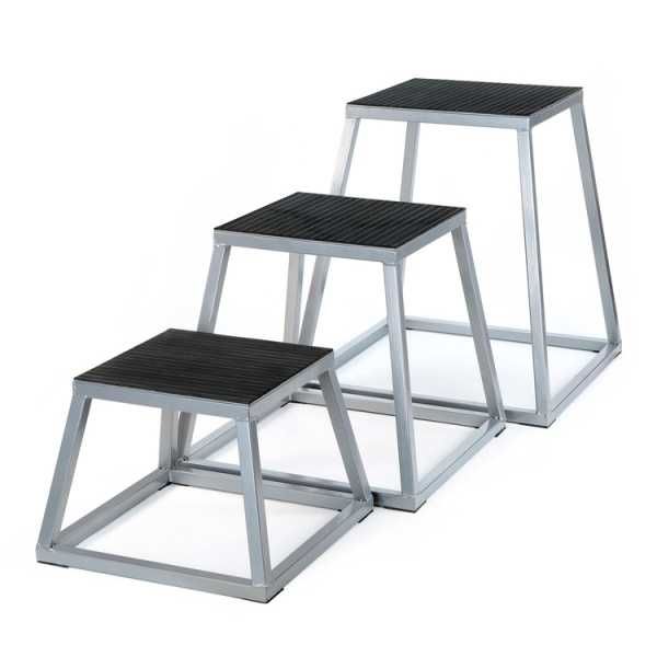 Платформи за Скачане 3 броя | 30 x 45 x 60 cм | Фитнес Кутии | Plyometric Boxes |