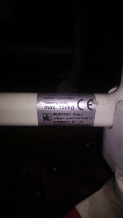 КомбиниранТОАЛЕТЕН СТОЛ REBOTEC-колела- баня/тоалетна.ОтличноСъстояние