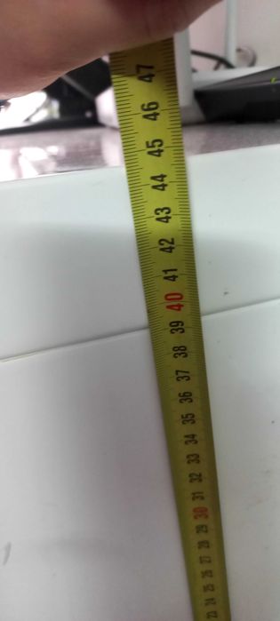 TV шкаф,бял главц