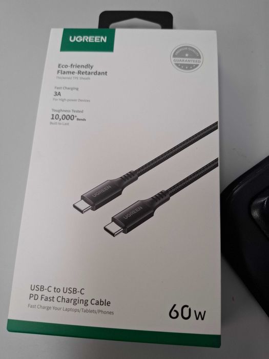 CABLU UGREEN US264 Type C to Type C Cable, 60W, 2m - 34 lei