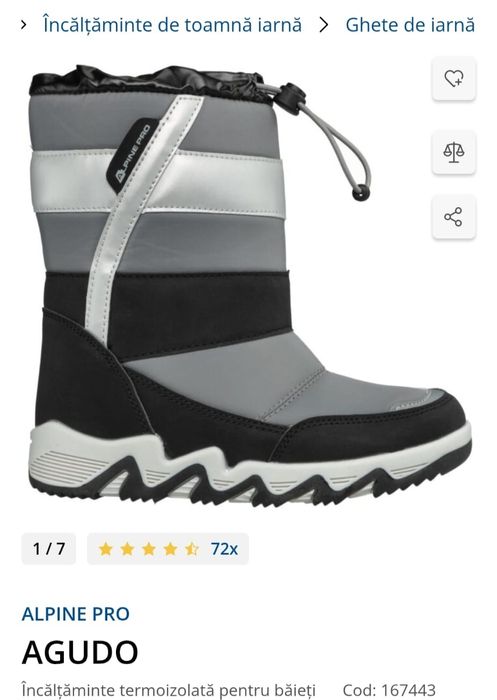 Ghete de iarna copii