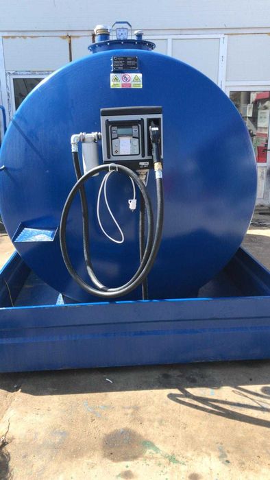 Rezervor statie cuva motorina 5000l cu pompa electronica