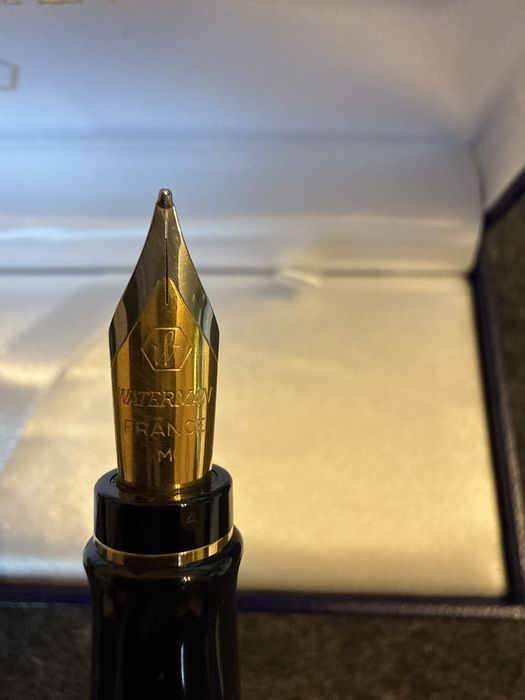 луксозна писалка Waterman Expert Black GT