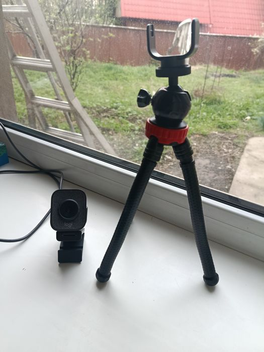 Веб-камера logitech streamcam gray webcam