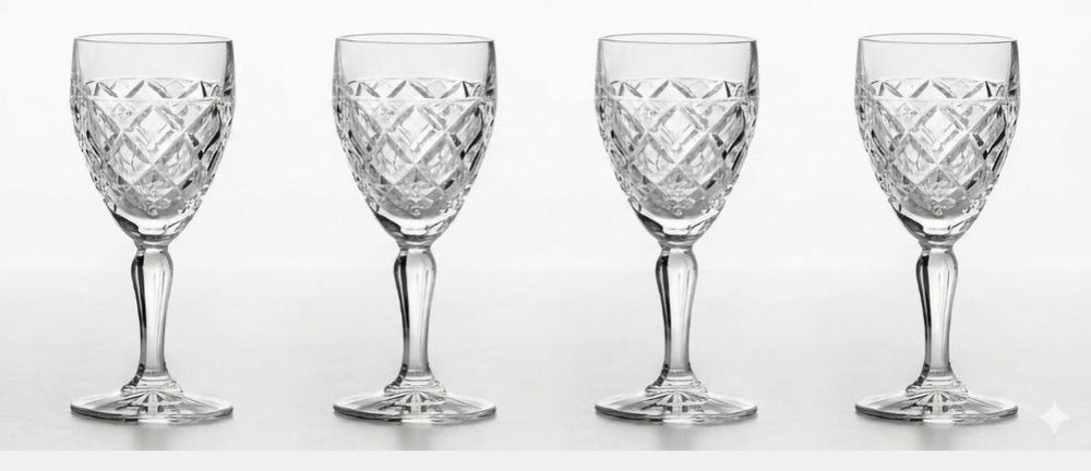 Set 4 pahare Crystal de Bohemia Cehia