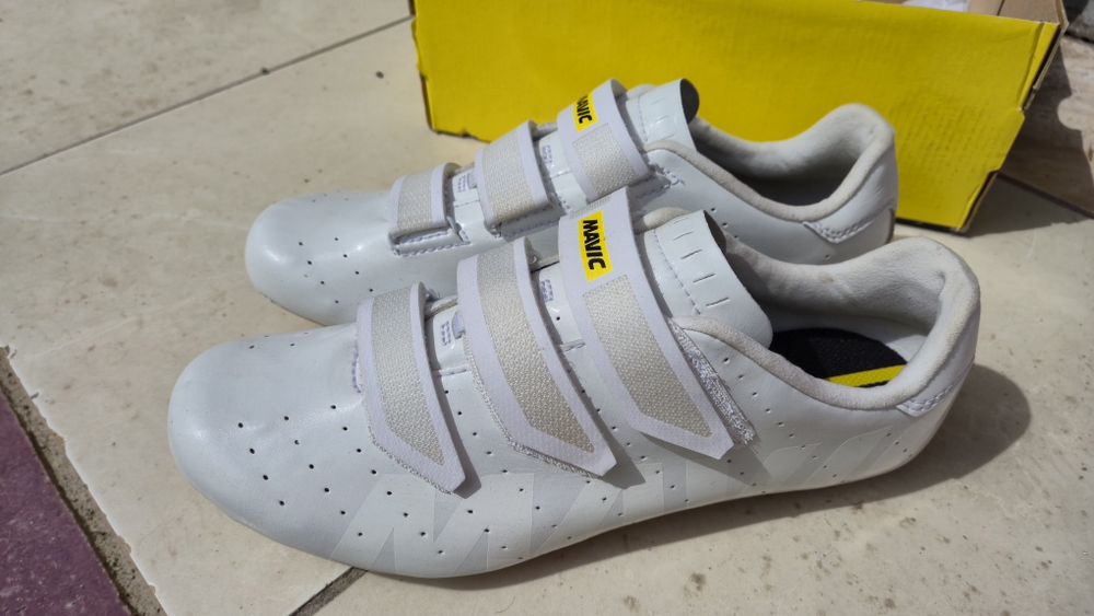 Încălțăminte spd sosea Mavic Cosmic albi mărimea 42