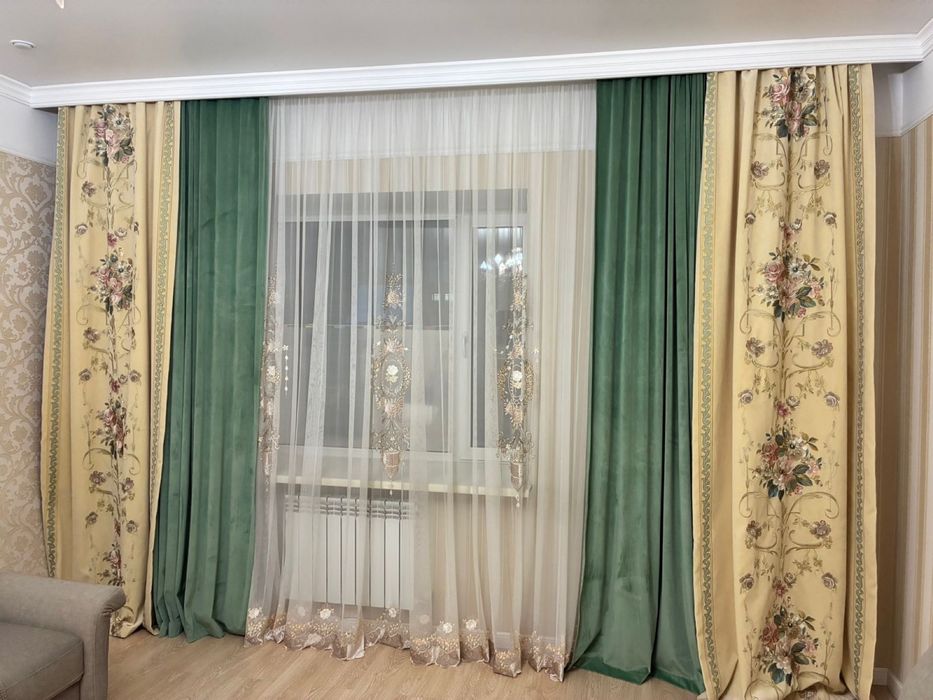 Продам шторы , тюль, портьеры