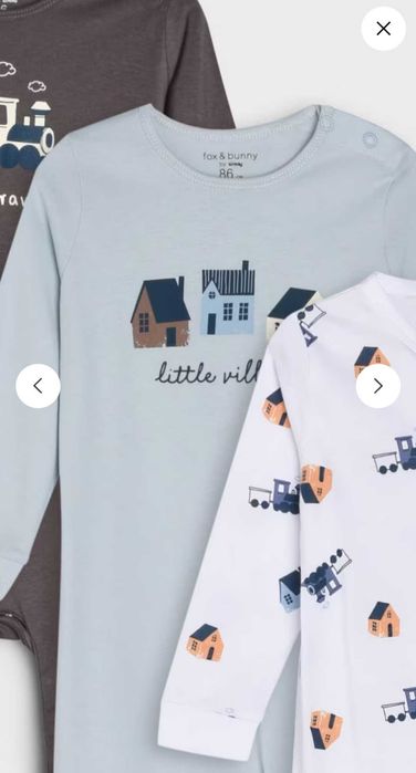 Бебешки гащеризони Sinsay, 3 броя, нови, 92см, ромпър, нови