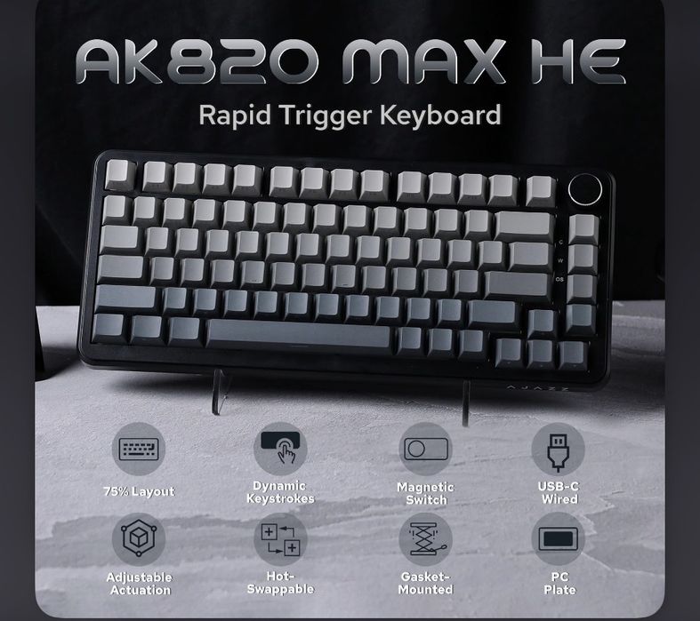 Aula F75 & Ajazz ak820 pro he