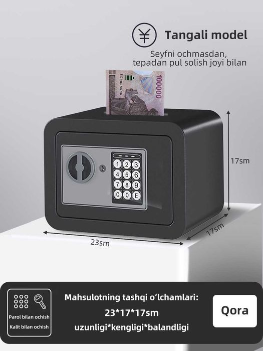 mini seyf / сейф подарок / sovg‘a seyf / сейф с ключом\qulay seyf\