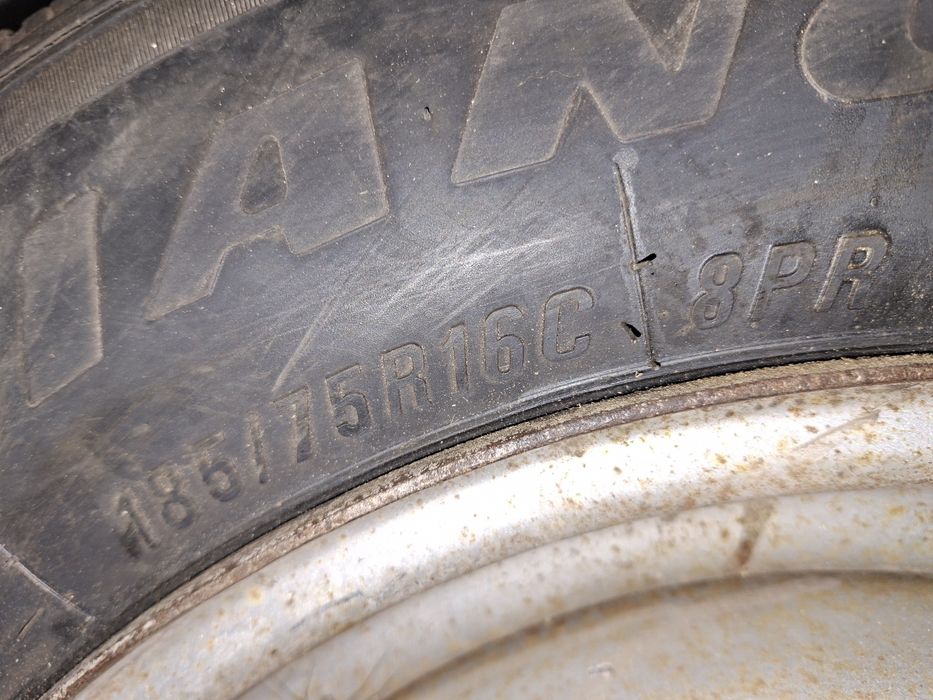 Шина Triangle с диском, запаска с ГАЗели