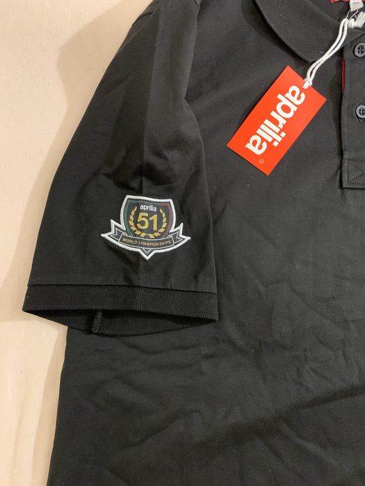 Tricouri polo Aprilia Racing bumbac.