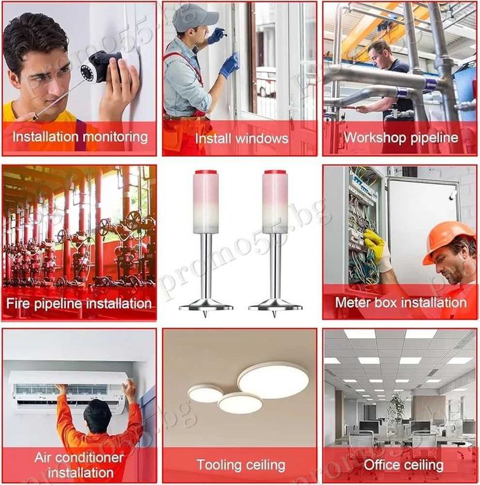 Професионални Дълги Стоманени Пирони за Пистолет за Нитове 100бр.