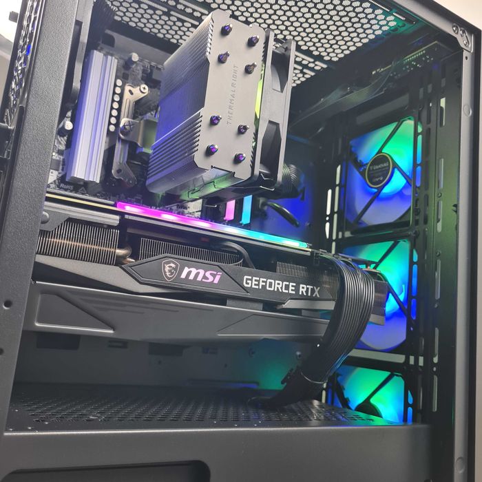 Геймърски Компютър! RTX 3060ti, Ryzen 5 5600, 16GB RAM,  - НОВ