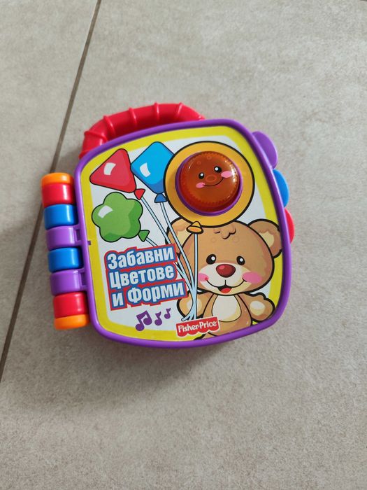 Образователни музикални книжки Fisher Price на български език. 2 броя.