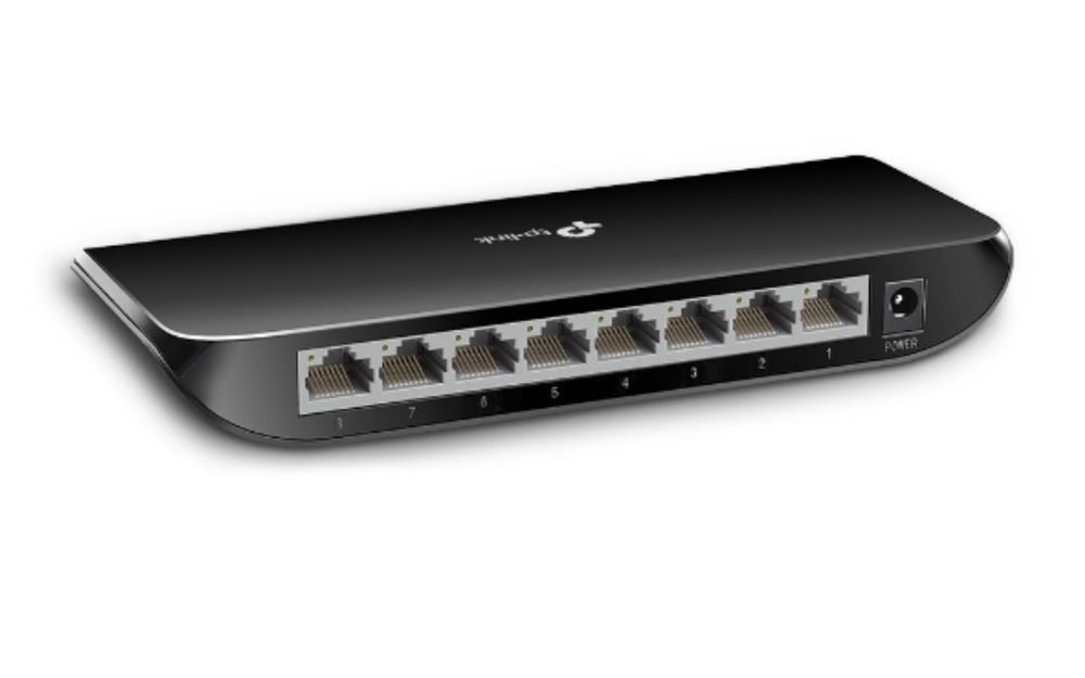 Гигабитный коммутатор hub TP-Link TL-SG1008D на  8 портов