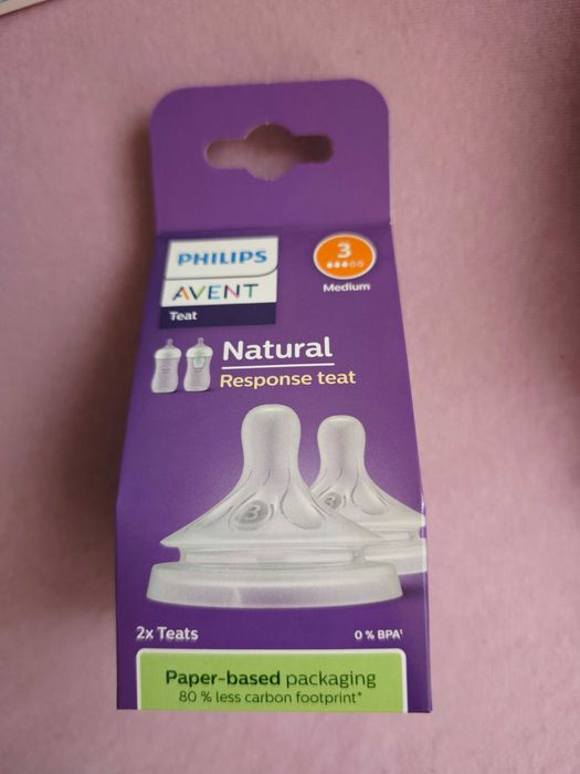 Биберони за шишета Philips Avent 3