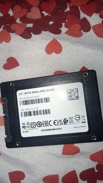Upgrade laptop SSD 480GB + HDD 500GB rapid SATA