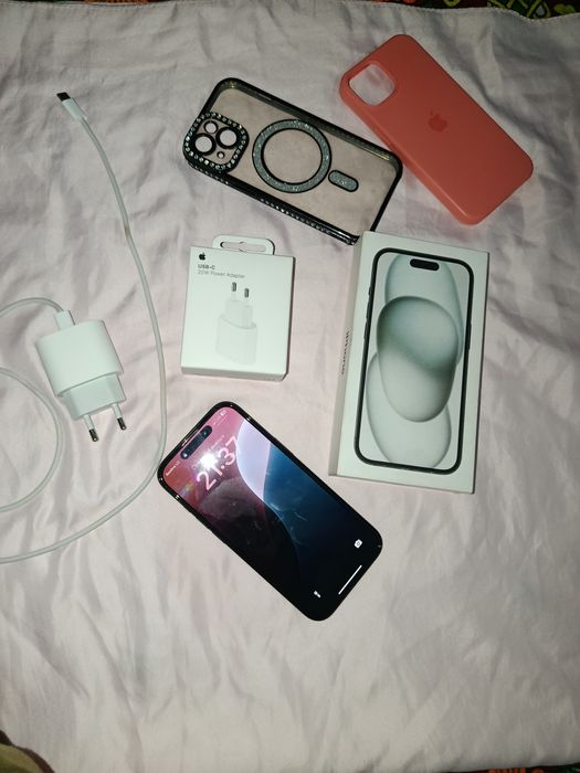 Iphone 15 Йомкость 100 памят~128 лик срочно сатилади акша керек