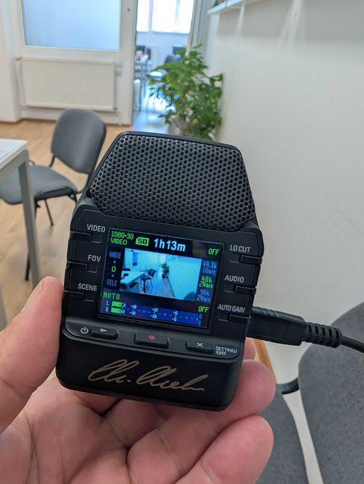 Cameră video & audio Zoom Q2n Handy Video Recorder + Card SanDisk 128GB + Husă