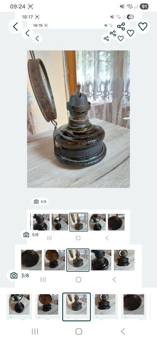 Lampa gaz vitange