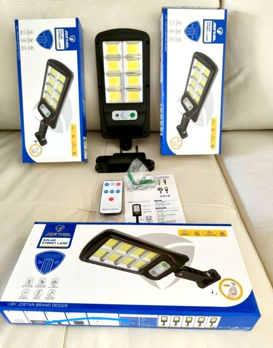 Lampa Solara Gradina cu Senzor și Telecomanda 400w