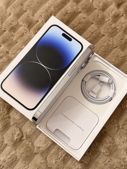 IPhone 14 PRO 5G Alb ca NOU 256GB Full Box