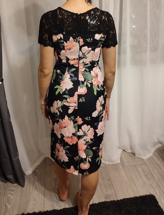 Rochie eleganta floral ,nunta ,ocazii,