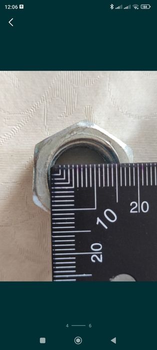 Гайки оцинкованные