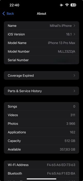 iPhone 13 Pro Max 512