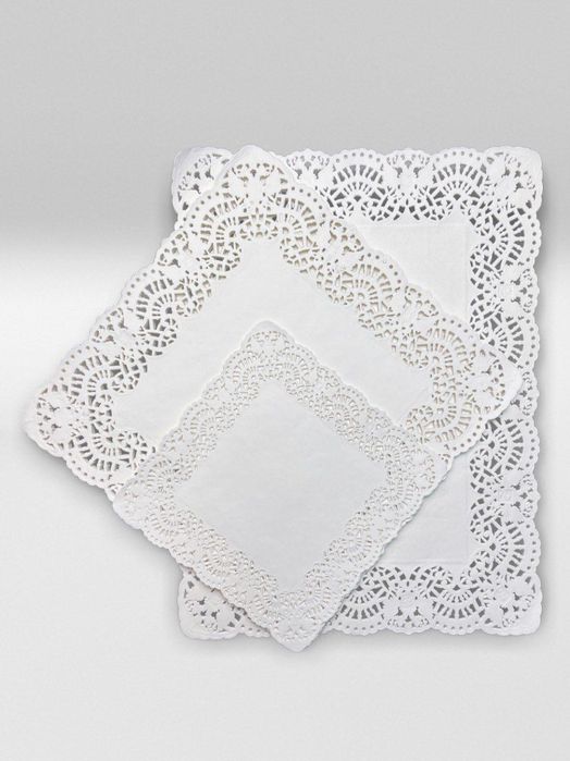 Салфетки ажурные бумажные
