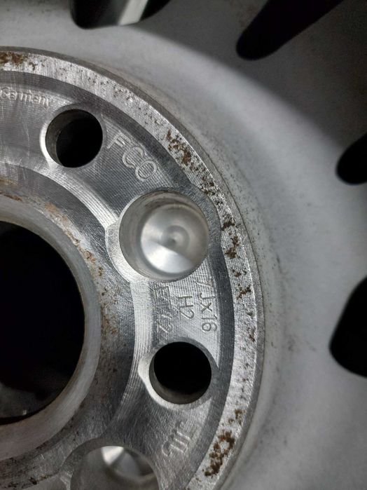 Set roti jante anvelope aliaj 5x112 r 16