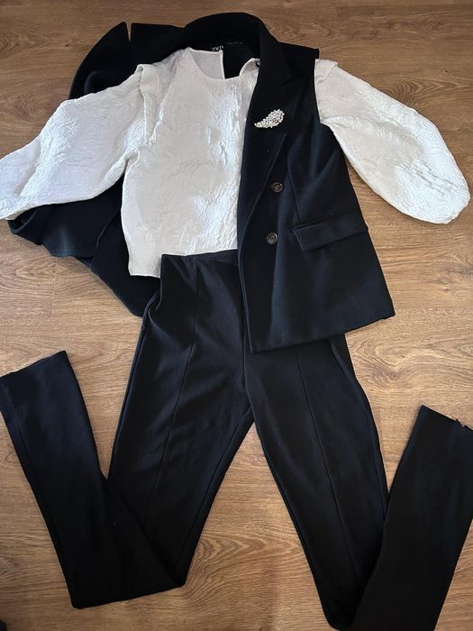 Черен елек зара zara