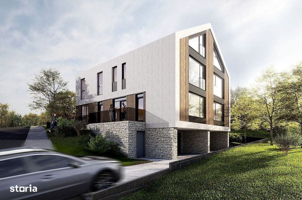 Casa noua , D+P+E+M, cu 5 camere, garaj dublu, in Dambu Rotund!