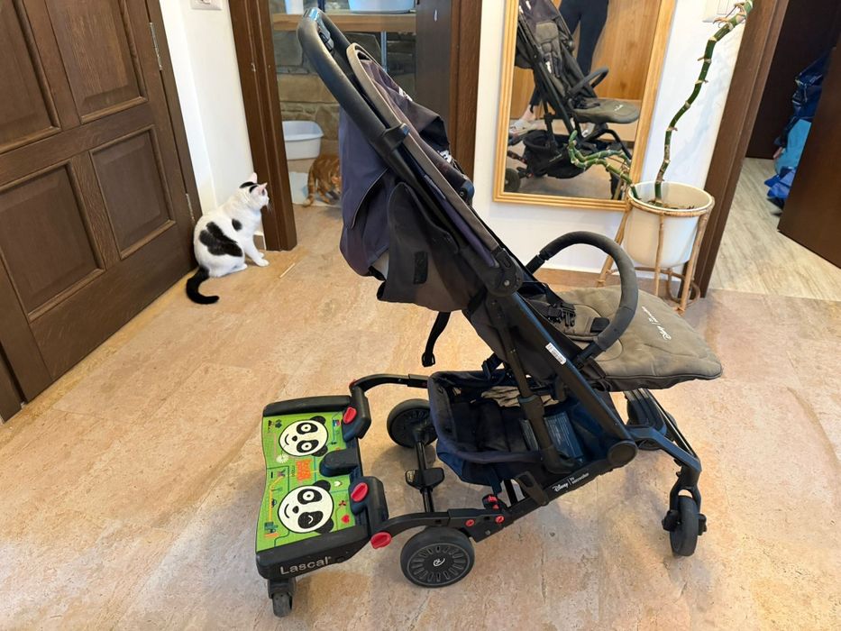 Căruț Disney easywalker + platforma lascal al 2-lea copil