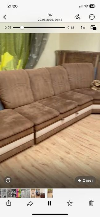 Продам качественный диван
