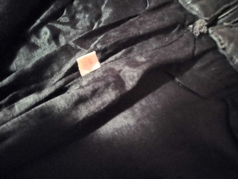 Кожен мото панталон