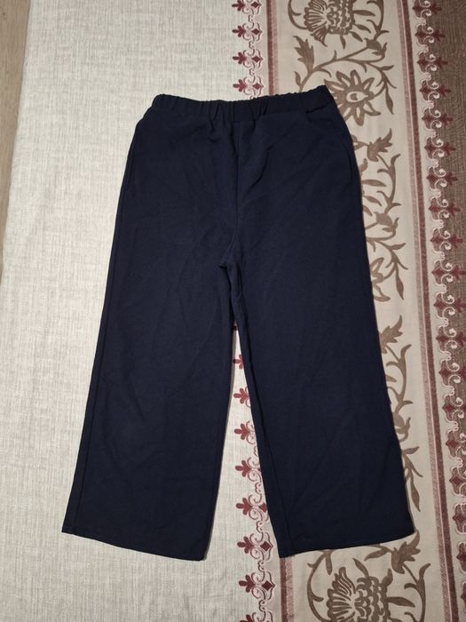 Pantaloni cu crac larg de fete pentru școală/ 9 ani ! 134 cm