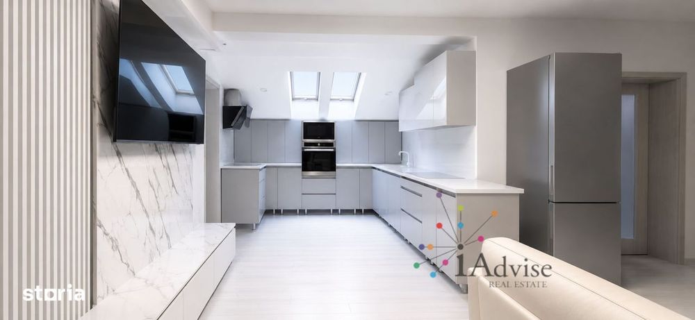 Apartament premium tip duplex, 5 camere, mobilat și utilat, cu panoram — fotografia 3