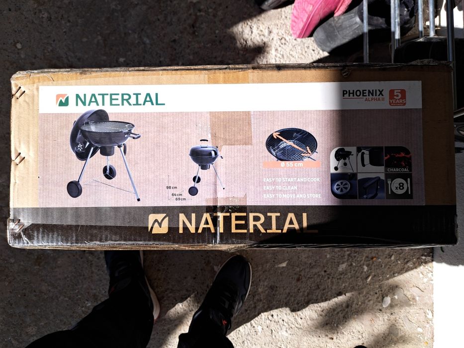 Vând gratar fum leroy